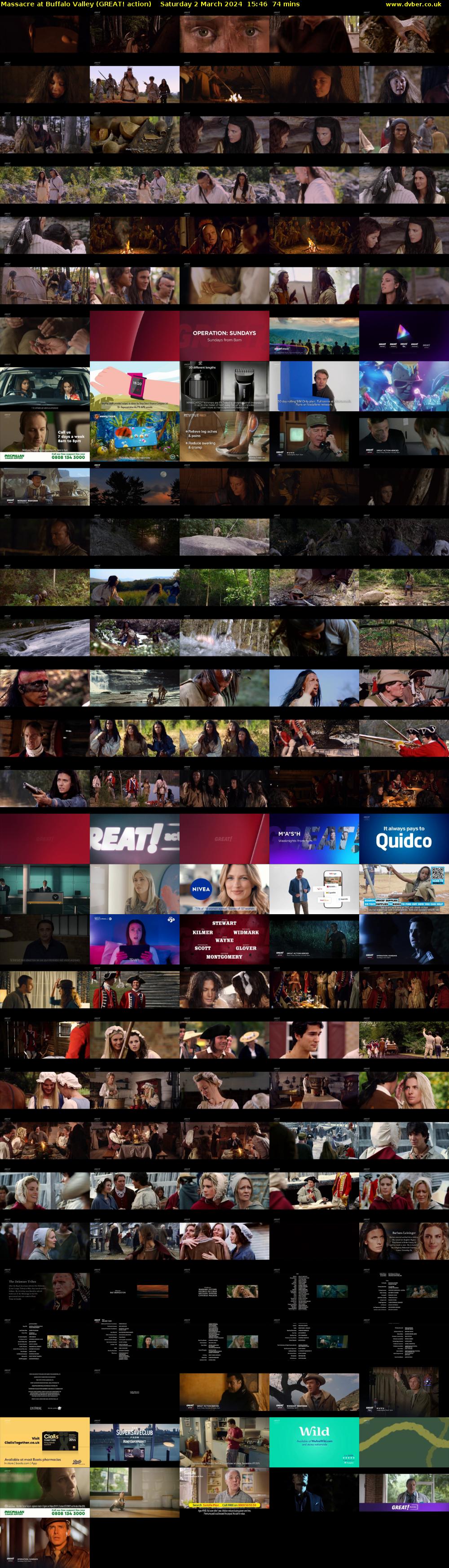 Massacre at Buffalo Valley (GREAT! action) Saturday 2 March 2024 15:46 - 17:00