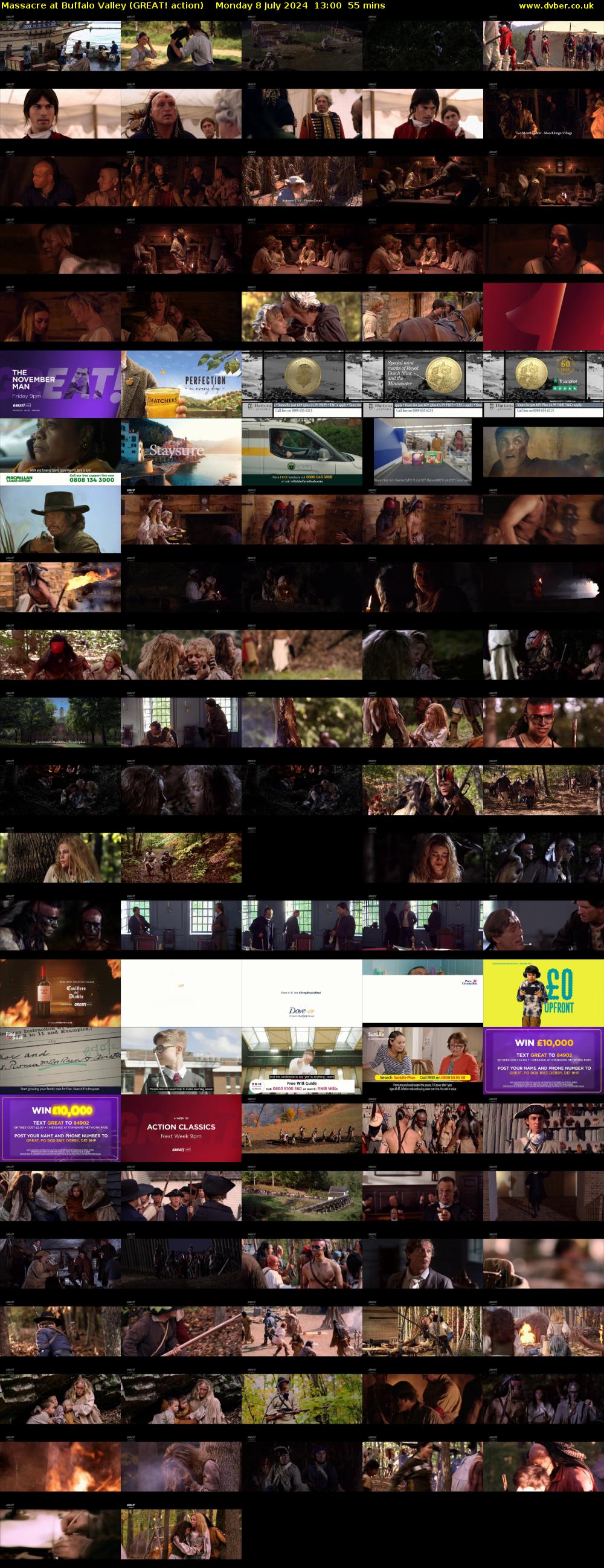 Massacre at Buffalo Valley (GREAT! action) Monday 8 July 2024 13:00 - 13:55