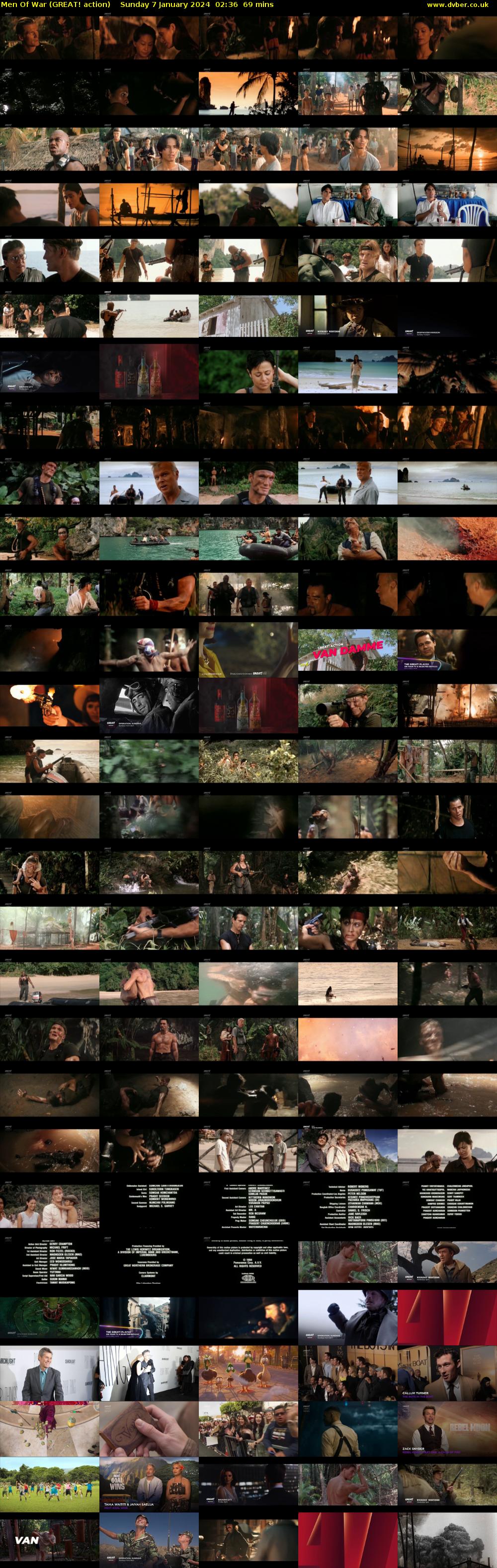 Men Of War (GREAT! action) Sunday 7 January 2024 02:36 - 03:45