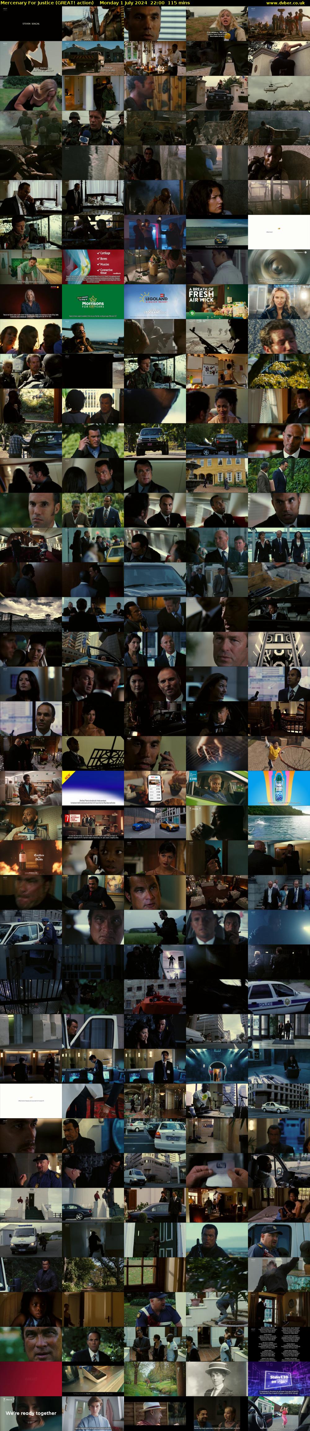 Mercenary For Justice (GREAT! action) Monday 1 July 2024 22:00 - 23:55