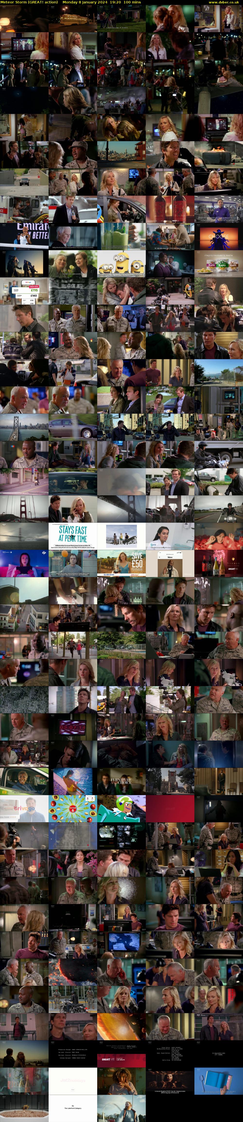 Meteor Storm (GREAT! action) Monday 8 January 2024 19:20 - 21:00