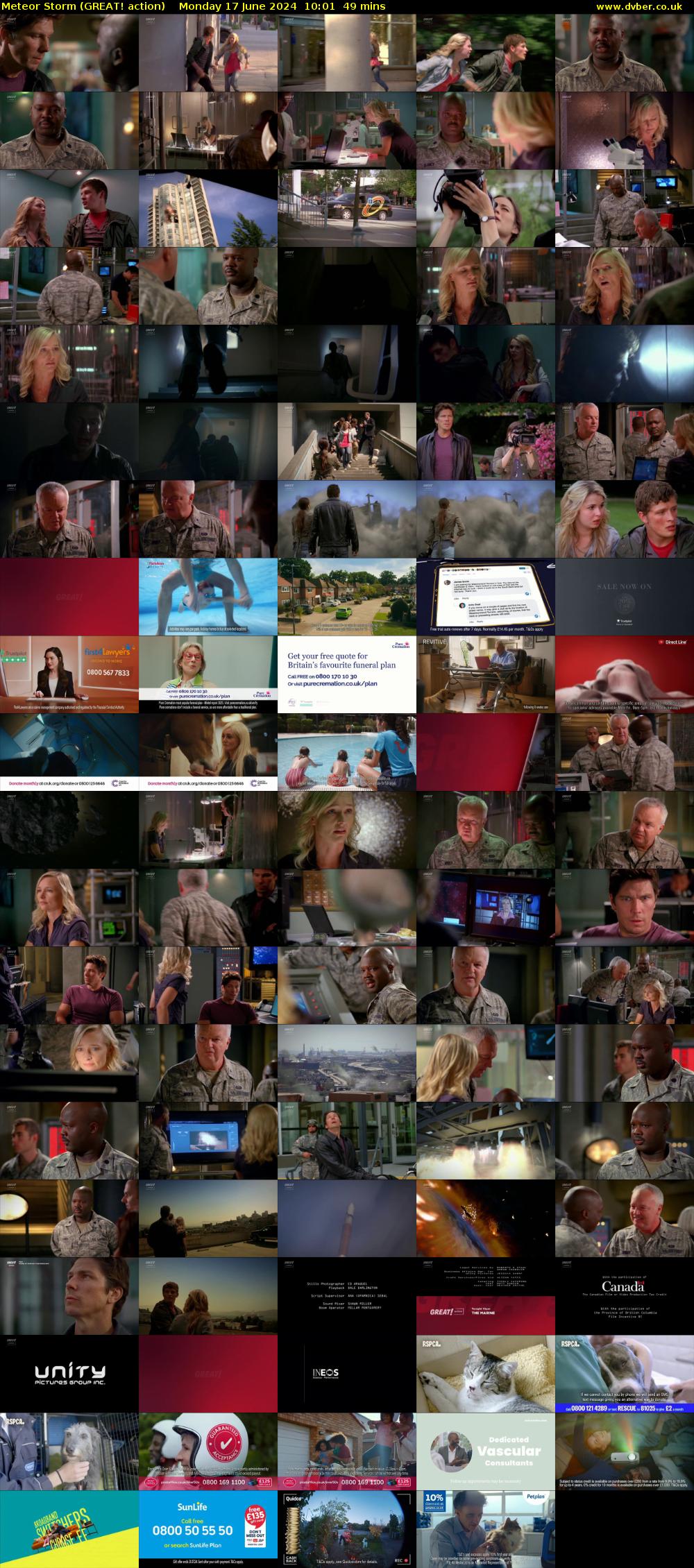 Meteor Storm (GREAT! action) Monday 17 June 2024 10:01 - 10:50