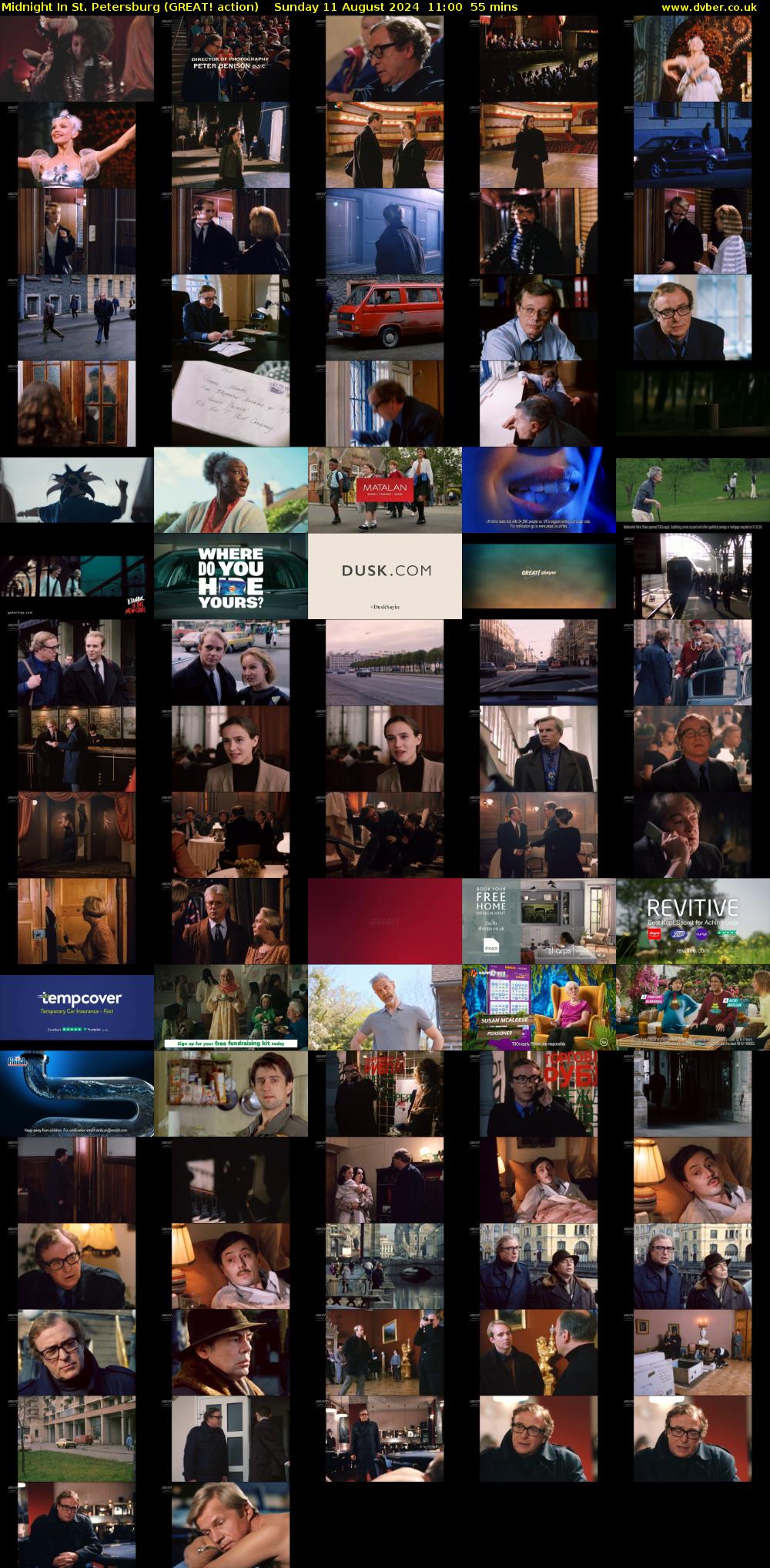 Midnight In St. Petersburg (GREAT! action) Sunday 11 August 2024 11:00 - 11:55