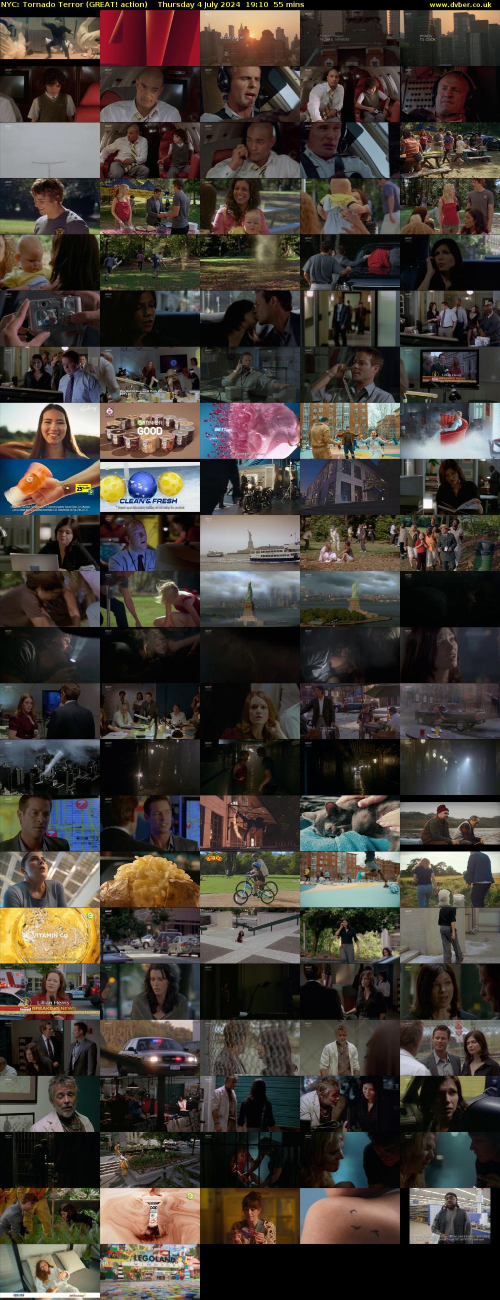 NYC: Tornado Terror (GREAT! action) Thursday 4 July 2024 19:10 - 20:05