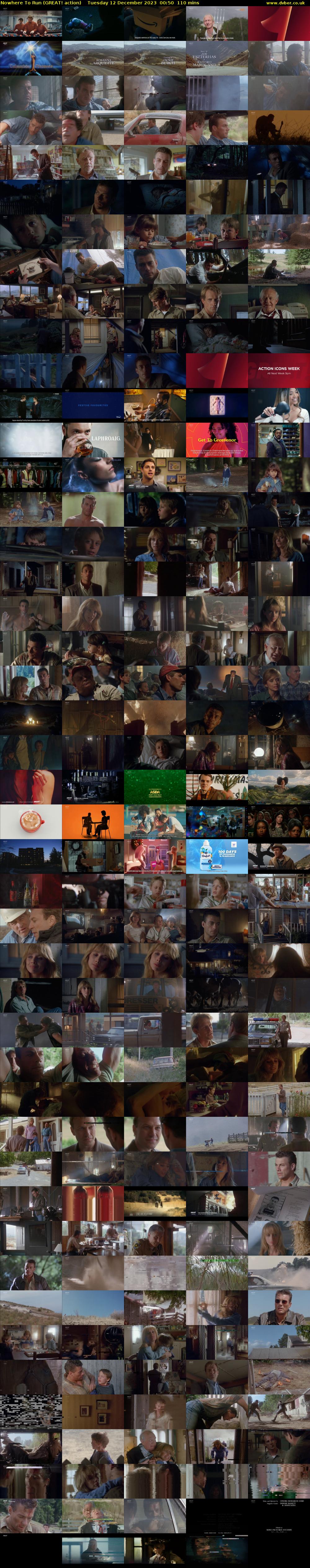 Nowhere To Run (GREAT! action) Tuesday 12 December 2023 00:50 - 02:40
