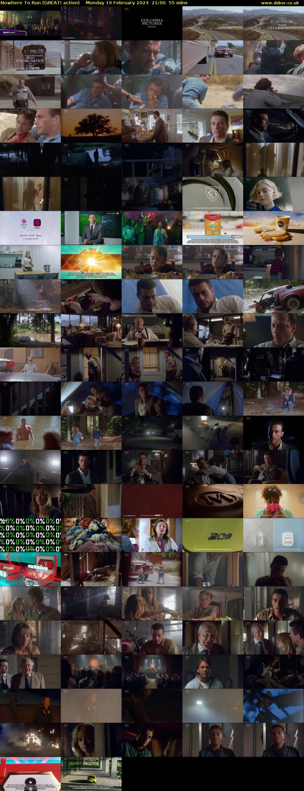 Nowhere To Run (GREAT! action) Monday 19 February 2024 21:00 - 21:55