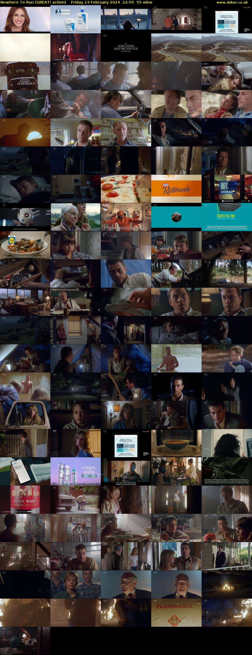 Nowhere To Run (GREAT! action) Friday 23 February 2024 22:55 - 23:50