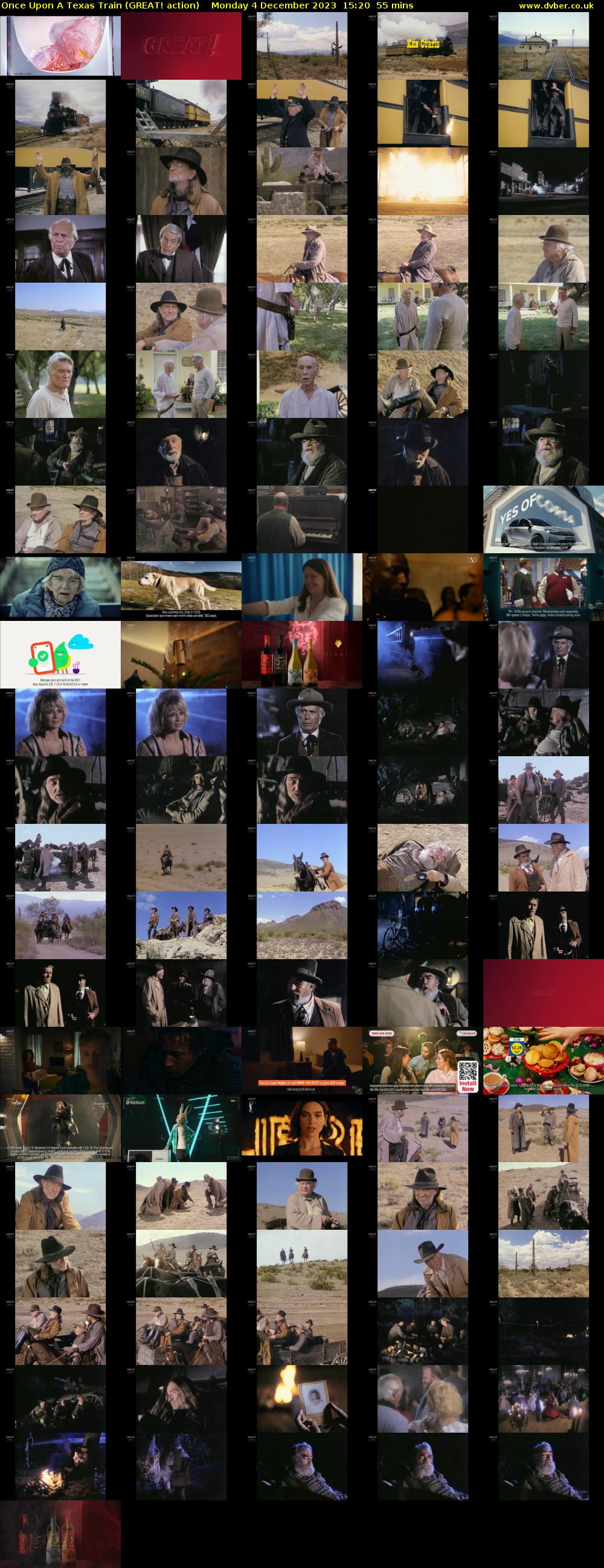 Once Upon A Texas Train (GREAT! action) Monday 4 December 2023 15:20 - 16:15