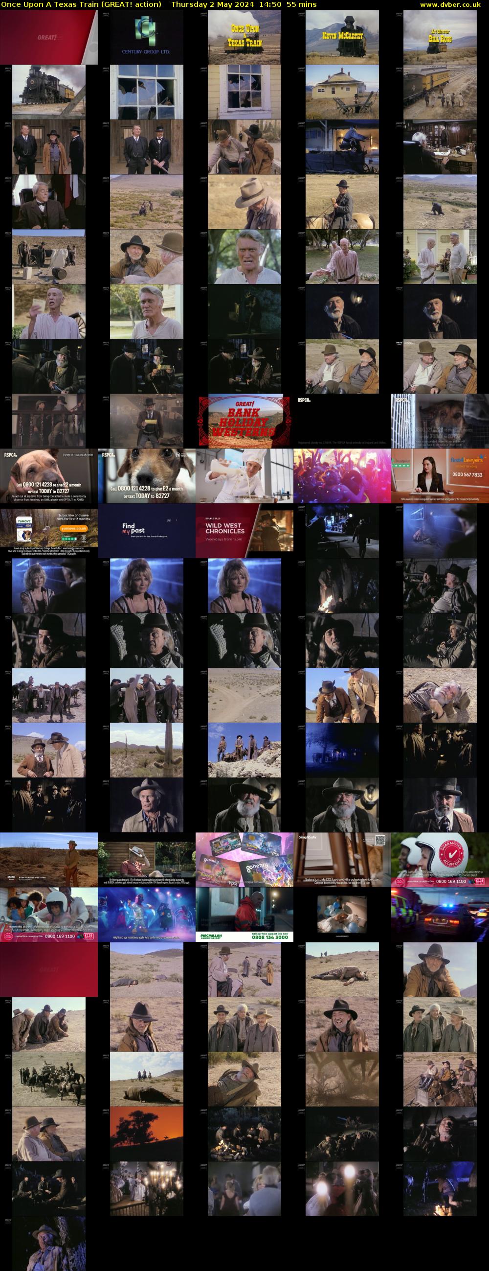 Once Upon A Texas Train (GREAT! action) Thursday 2 May 2024 14:50 - 15:45