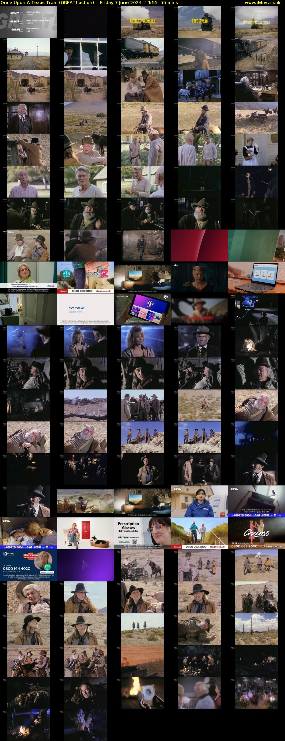 Once Upon A Texas Train (GREAT! action) Friday 7 June 2024 14:55 - 15:50