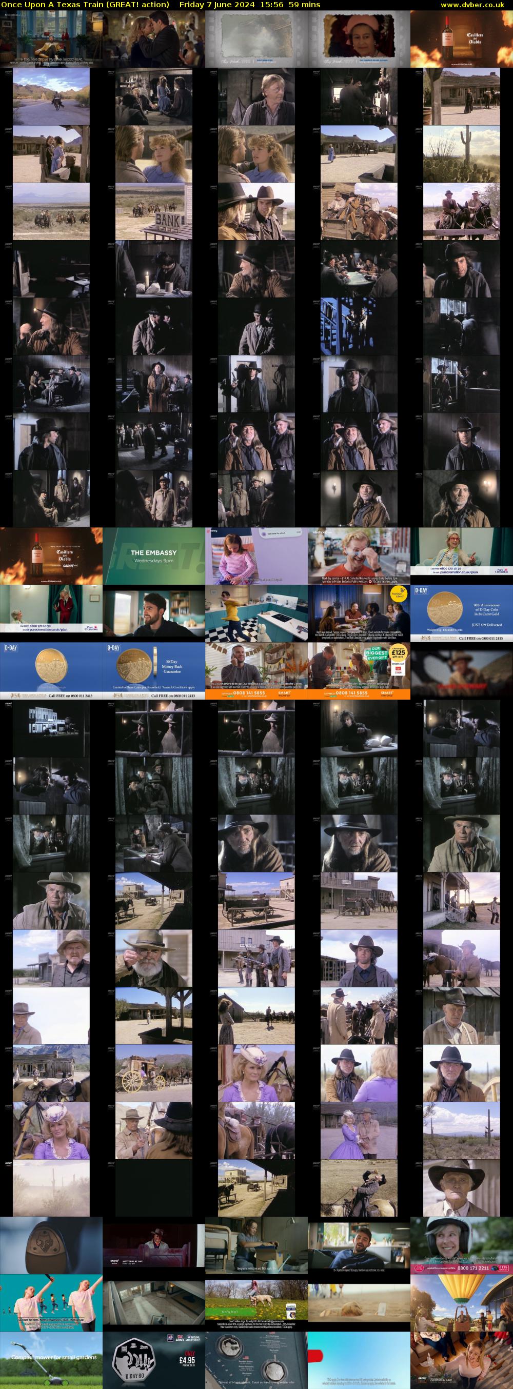 Once Upon A Texas Train (GREAT! action) Friday 7 June 2024 15:56 - 16:55