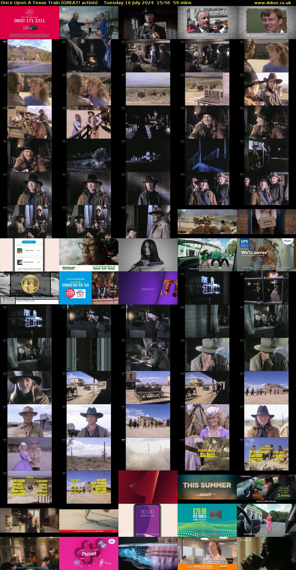 Once Upon A Texas Train (GREAT! action) Tuesday 16 July 2024 15:56 - 16:55