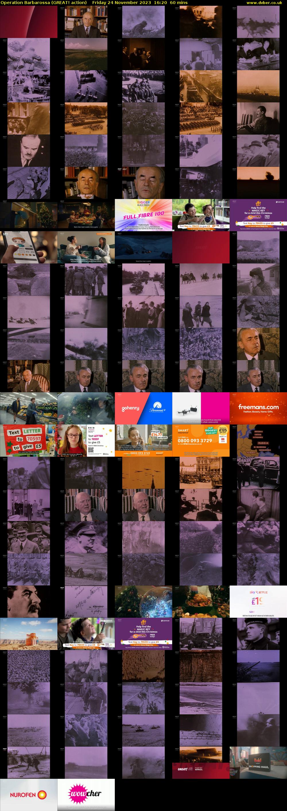 Operation Barbarossa (GREAT! action) Friday 24 November 2023 16:20 - 17:20