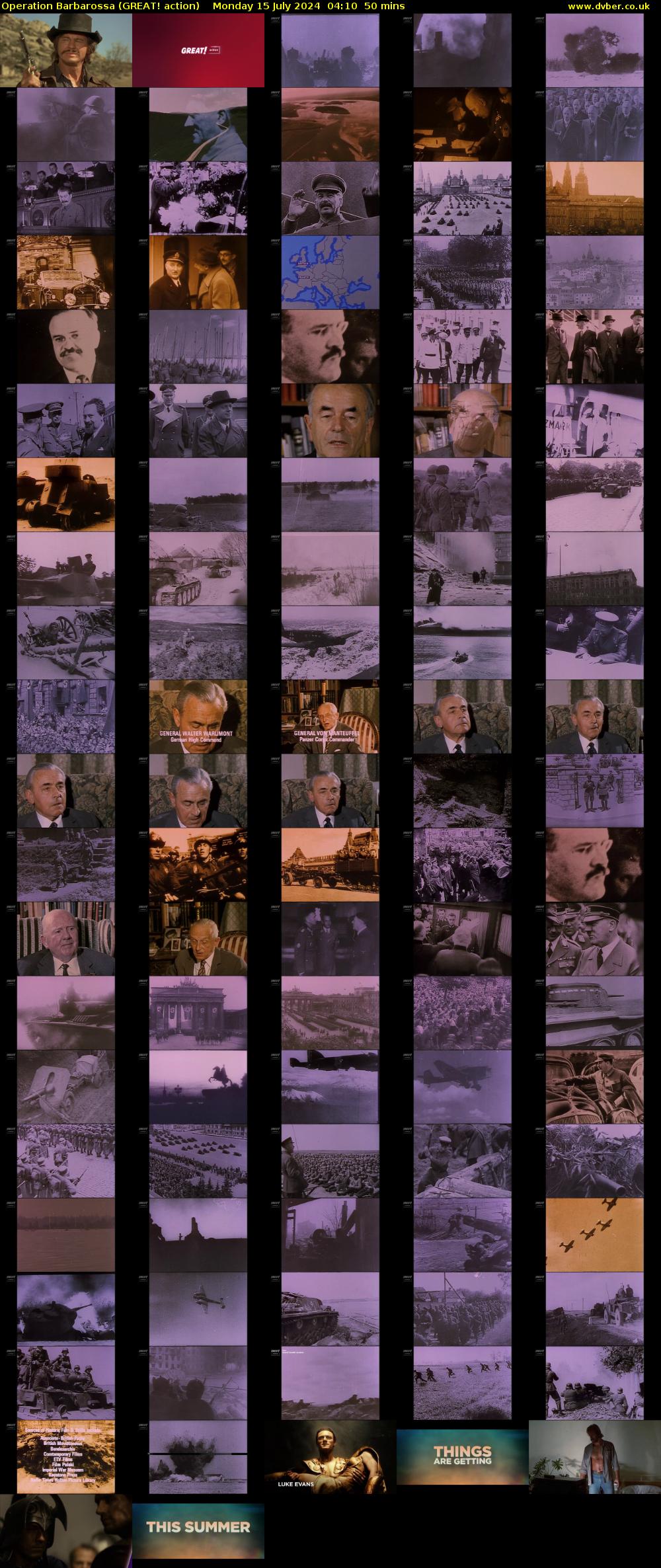 Operation Barbarossa (GREAT! action) Monday 15 July 2024 04:10 - 05:00
