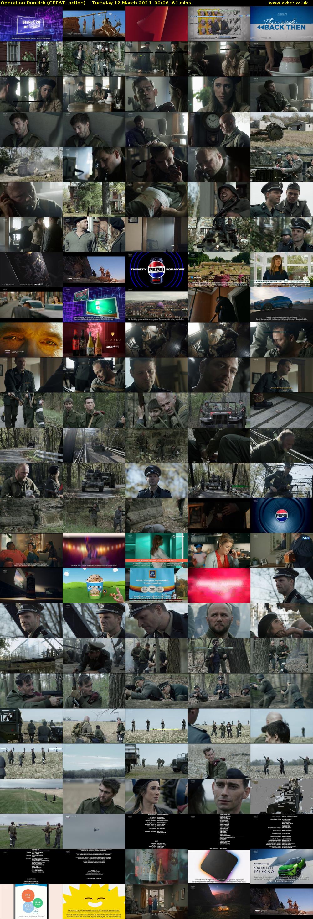 Operation Dunkirk (GREAT! action) Tuesday 12 March 2024 00:06 - 01:10