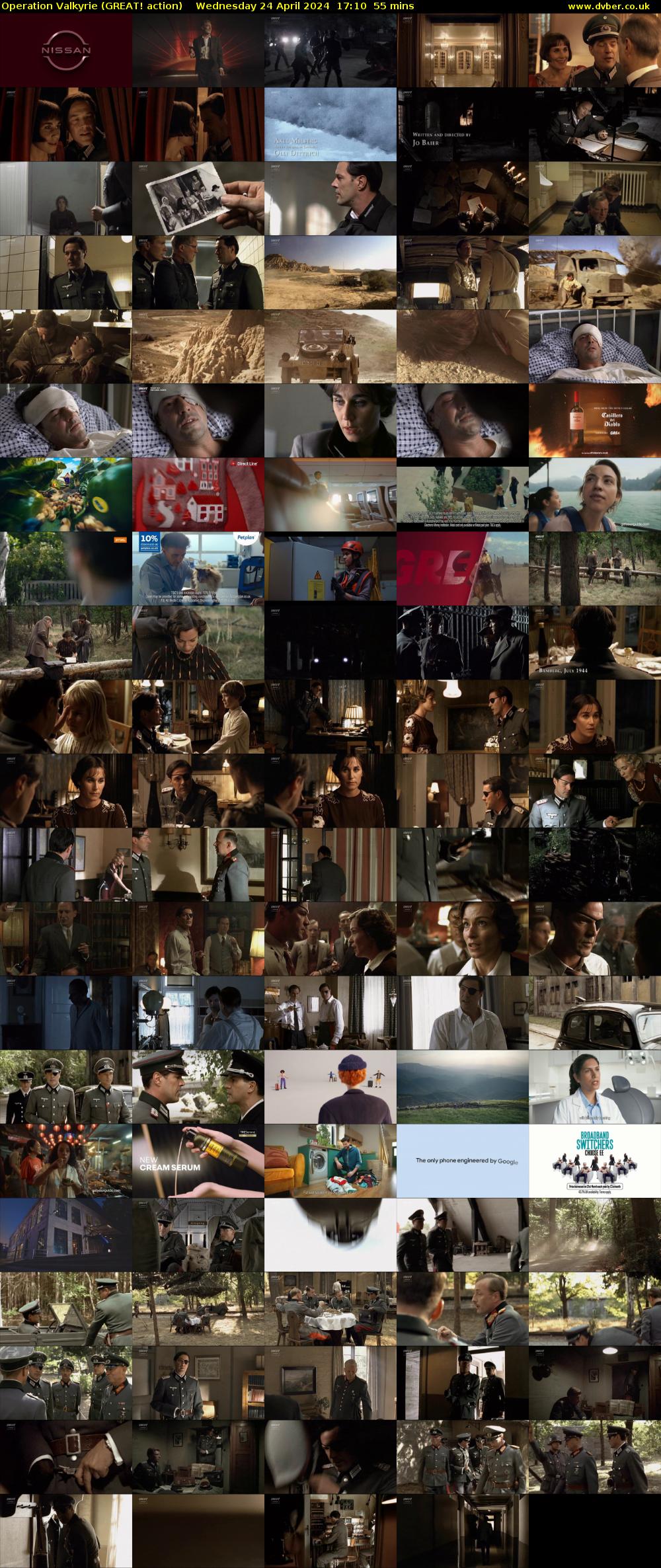 Operation Valkyrie (GREAT! action) Wednesday 24 April 2024 17:10 - 18:05
