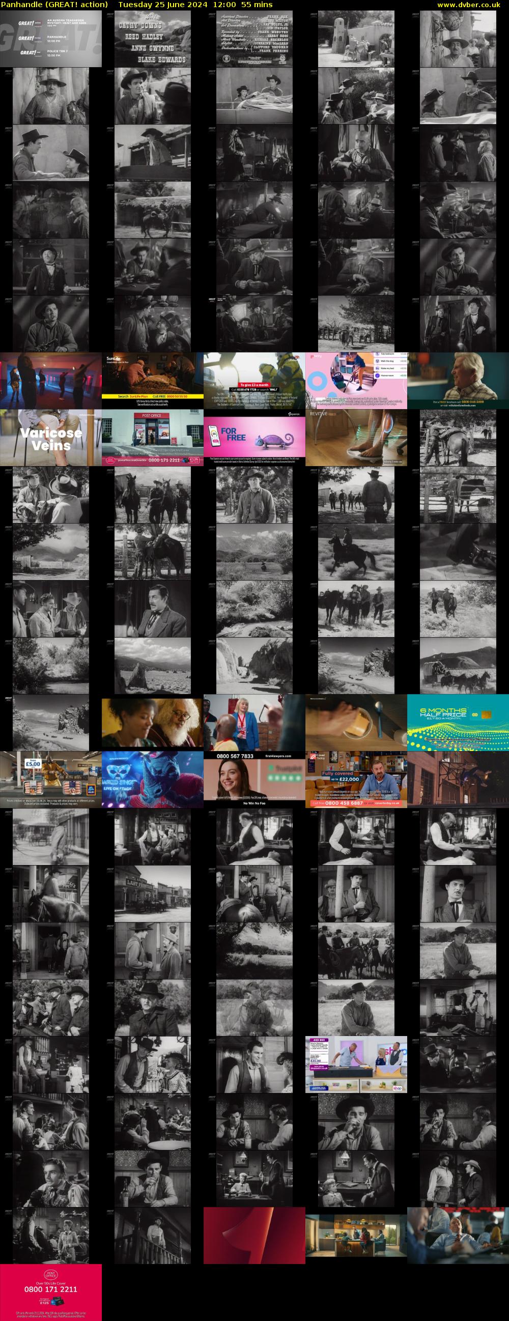 Panhandle (GREAT! action) Tuesday 25 June 2024 12:00 - 12:55