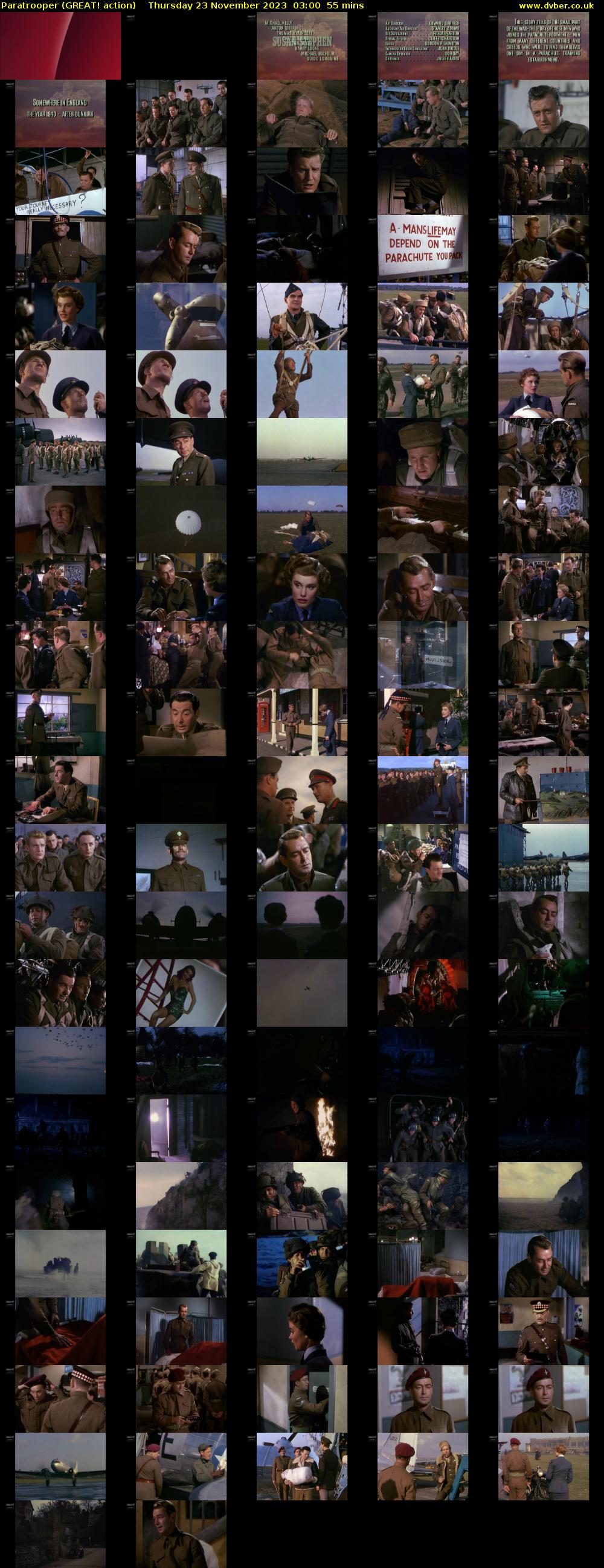 Paratrooper (GREAT! action) Thursday 23 November 2023 03:00 - 03:55