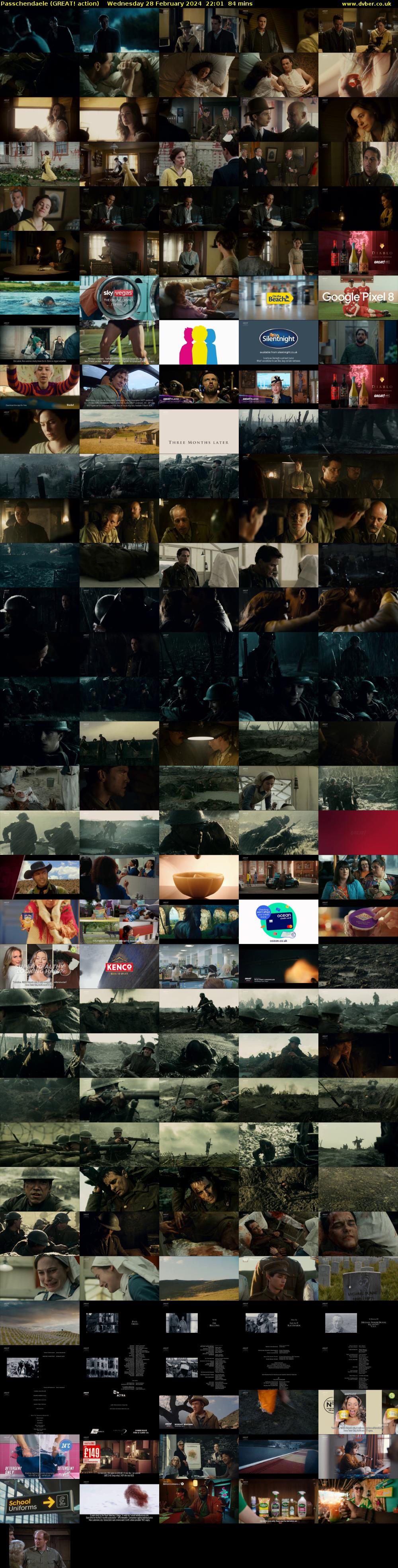 Passchendaele (GREAT! action) Wednesday 28 February 2024 22:01 - 23:25