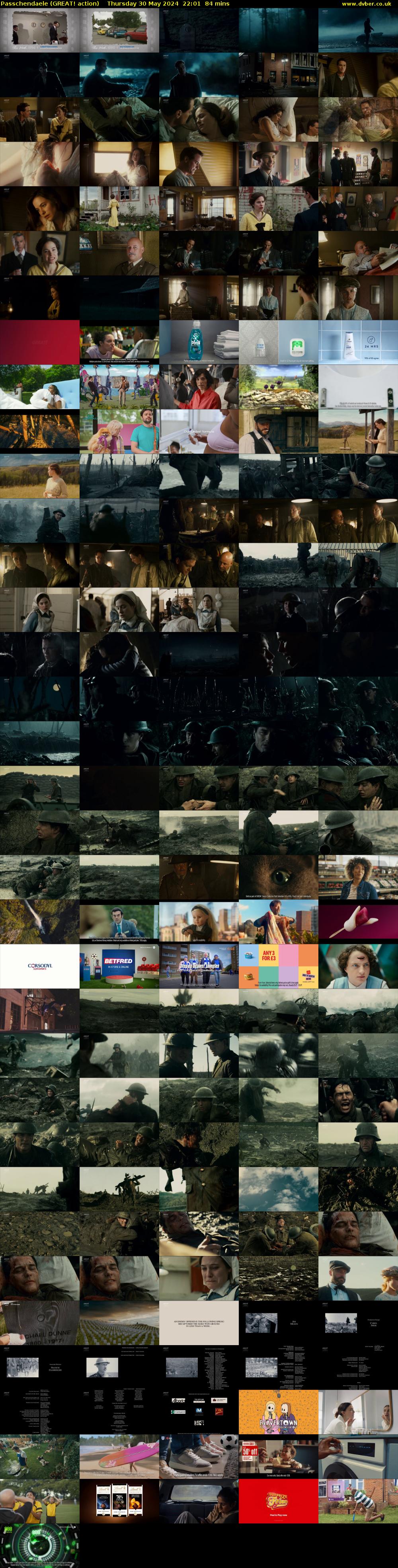 Passchendaele (GREAT! action) Thursday 30 May 2024 22:01 - 23:25