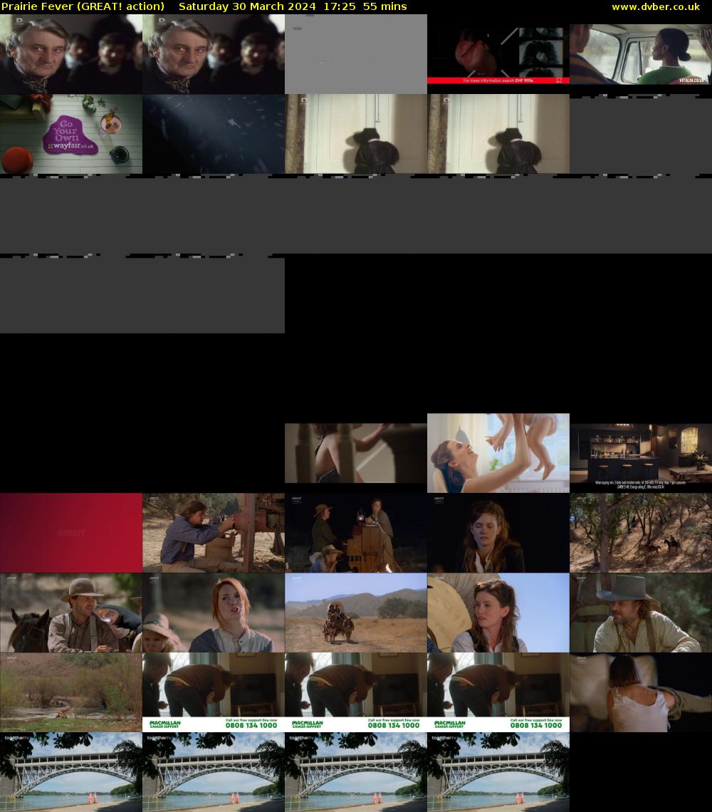 Prairie Fever (GREAT! action) Saturday 30 March 2024 17:25 - 18:20