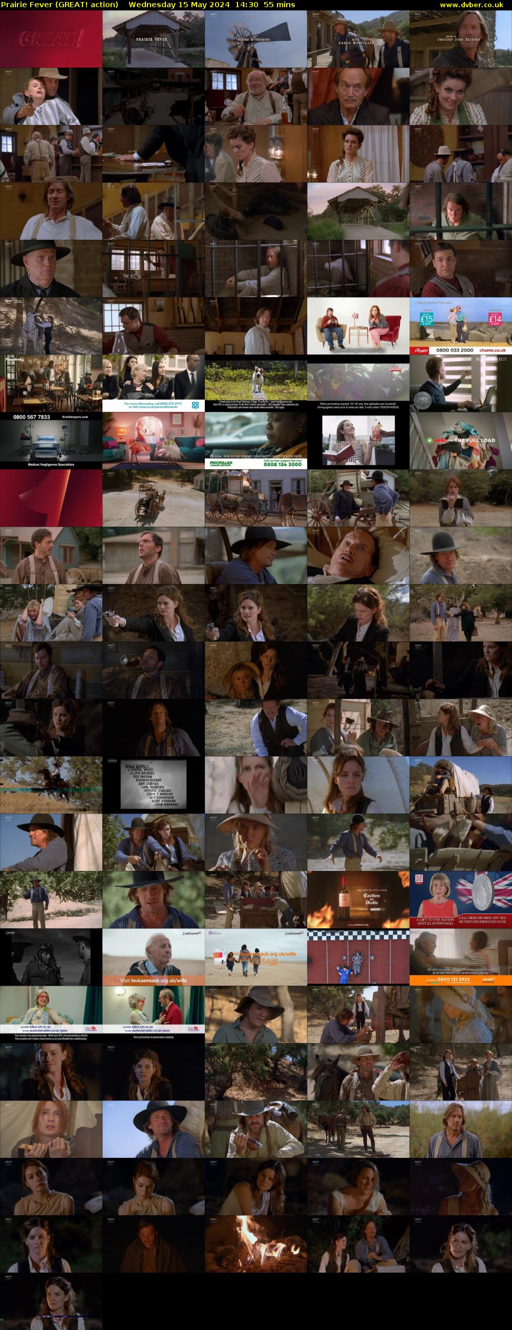 Prairie Fever (GREAT! action) Wednesday 15 May 2024 14:30 - 15:25