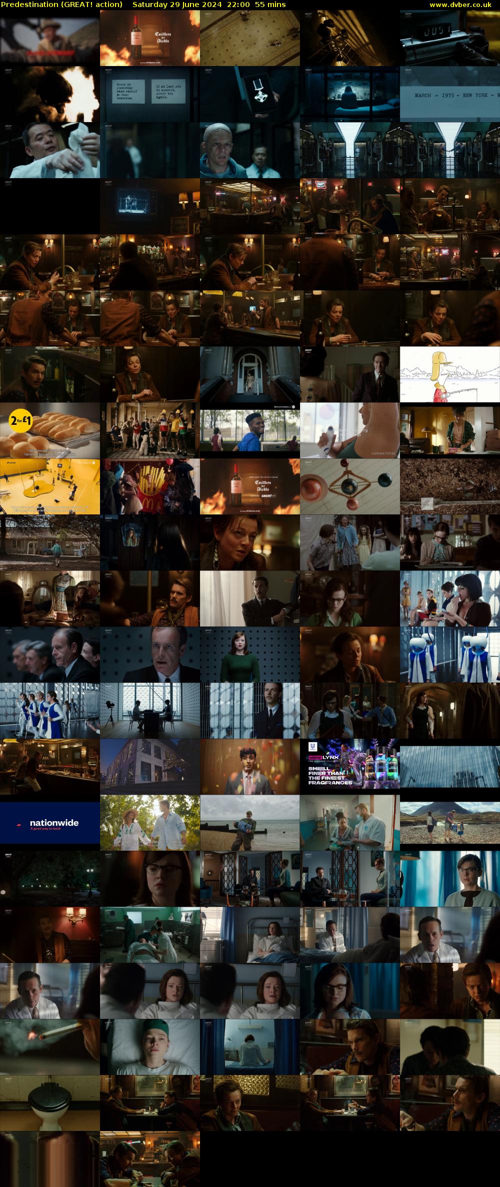 Predestination (GREAT! action) Saturday 29 June 2024 22:00 - 22:55