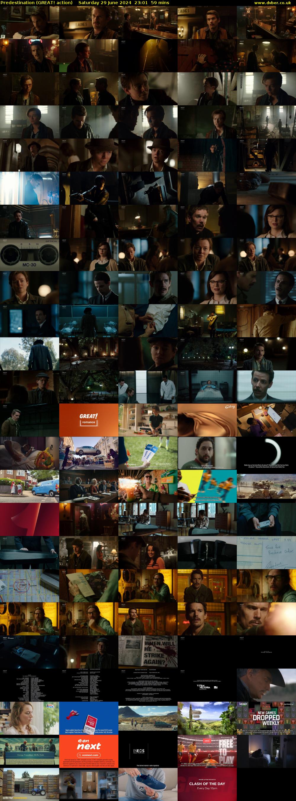 Predestination (GREAT! action) Saturday 29 June 2024 23:01 - 00:00