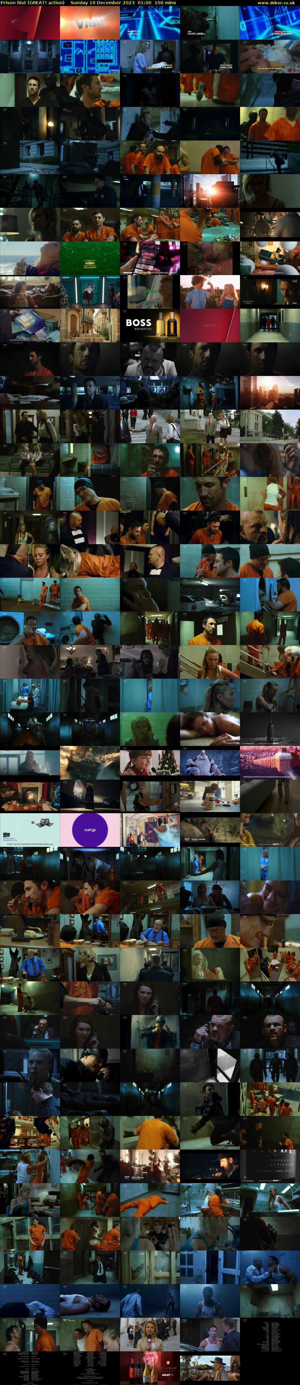 Prison Riot (GREAT! action) Sunday 10 December 2023 01:00 - 02:40