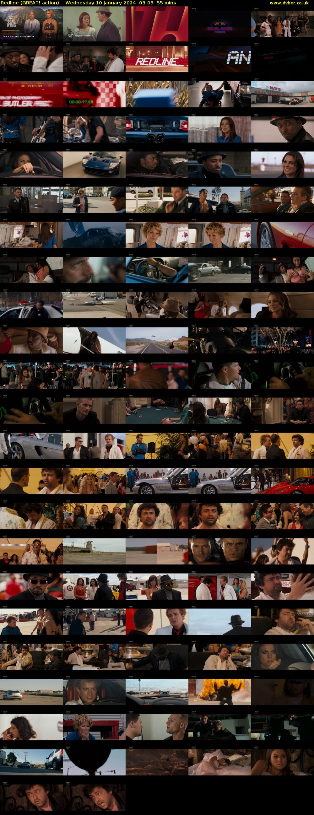 Redline (GREAT! action) Wednesday 10 January 2024 03:05 - 04:00