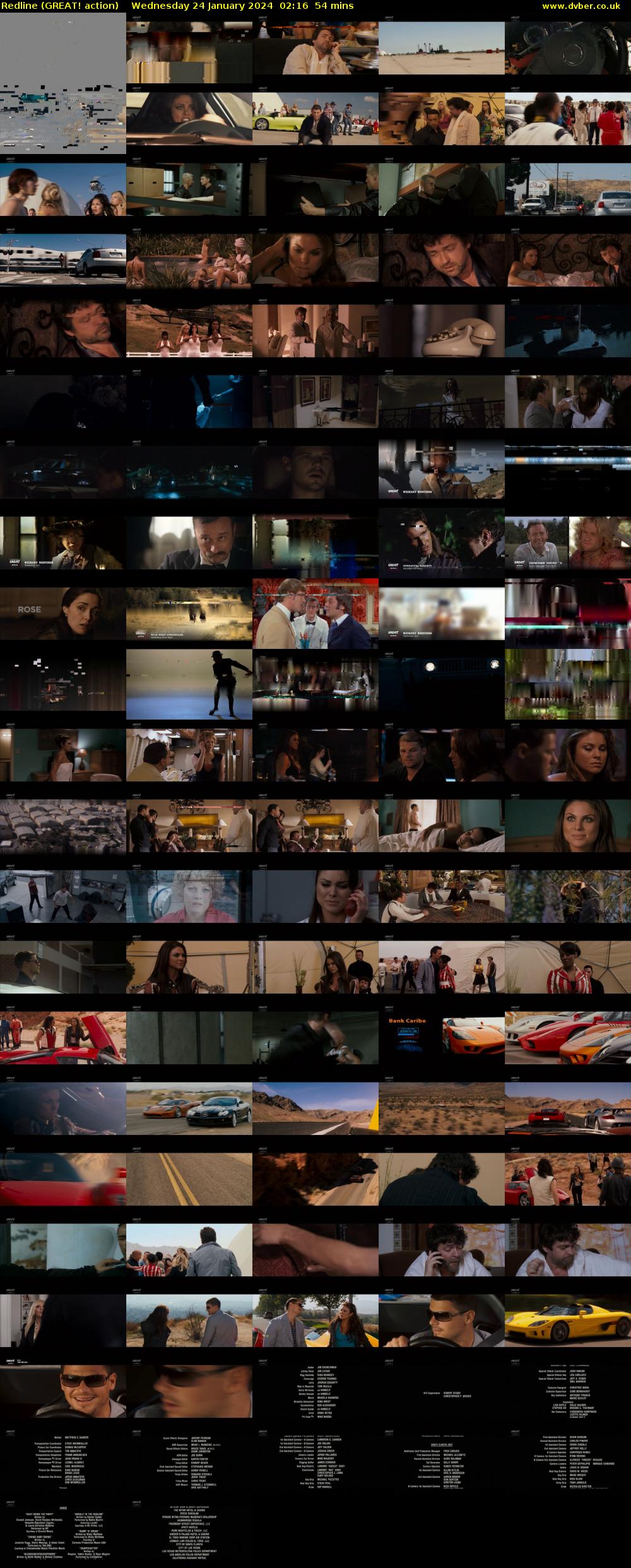 Redline (GREAT! action) Wednesday 24 January 2024 02:16 - 03:10