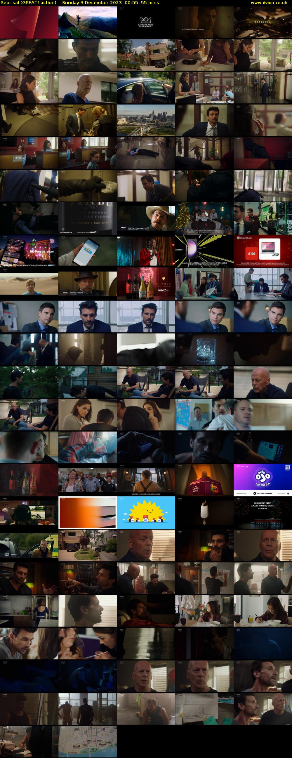 Reprisal (GREAT! action) Sunday 3 December 2023 00:55 - 01:50