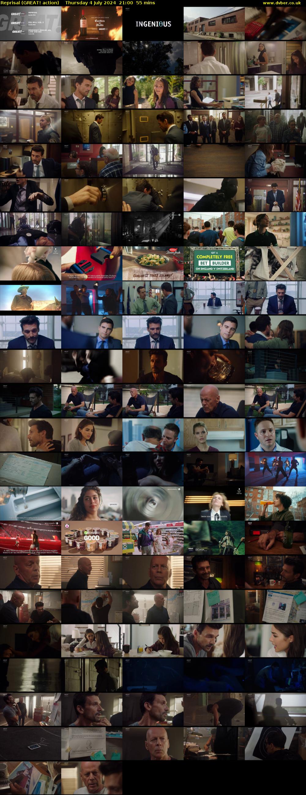 Reprisal (GREAT! action) Thursday 4 July 2024 21:00 - 21:55