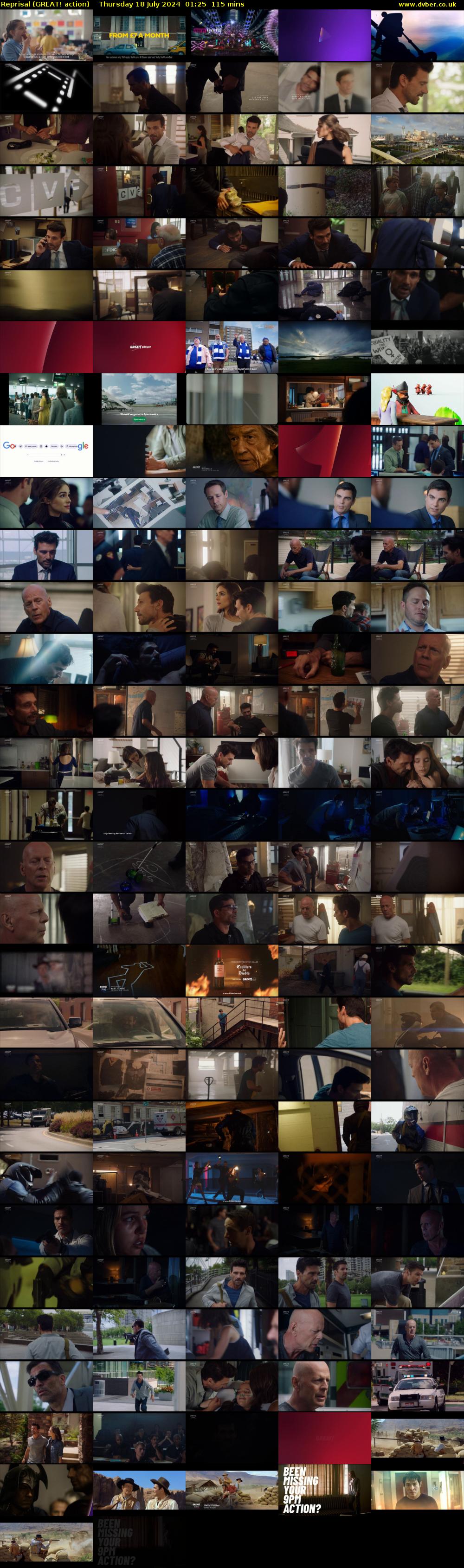 Reprisal (GREAT! action) Thursday 18 July 2024 01:25 - 03:20