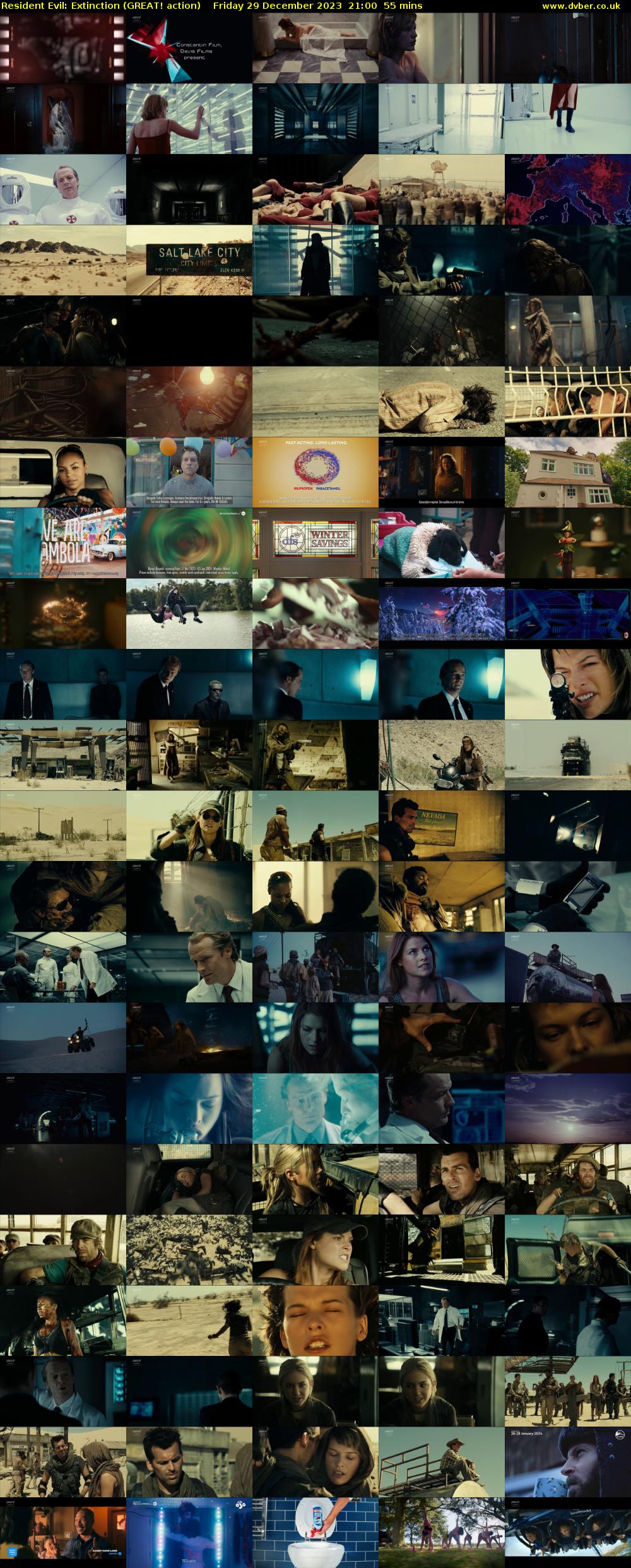 Resident Evil: Extinction (GREAT! action) Friday 29 December 2023 21:00 - 21:55