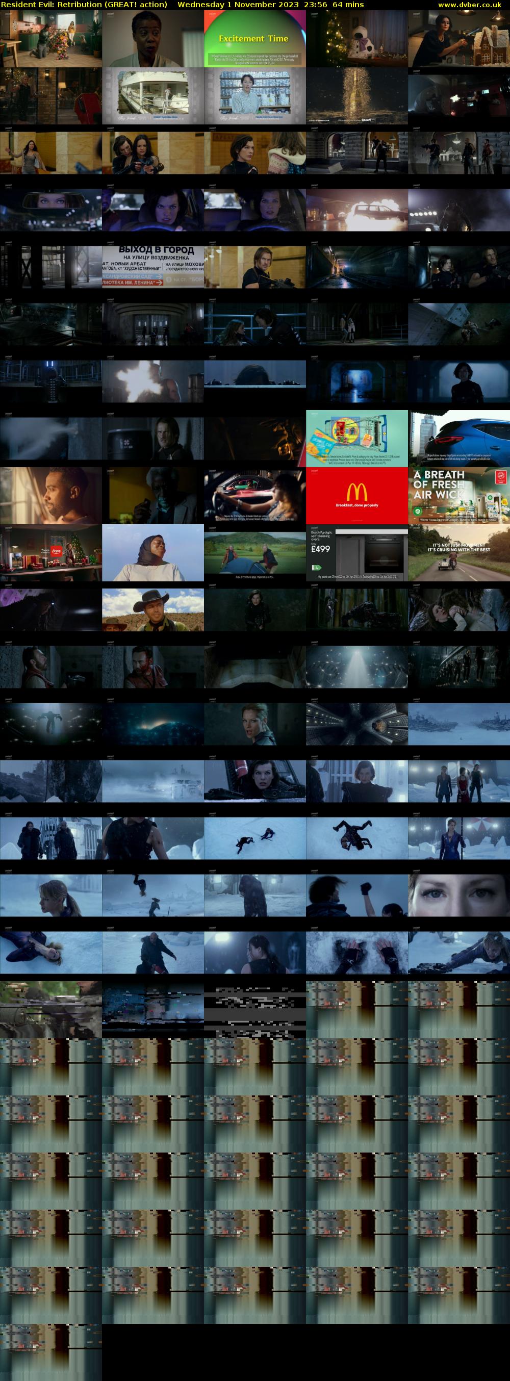 Resident Evil: Retribution (GREAT! action) Wednesday 1 November 2023 23:56 - 01:00
