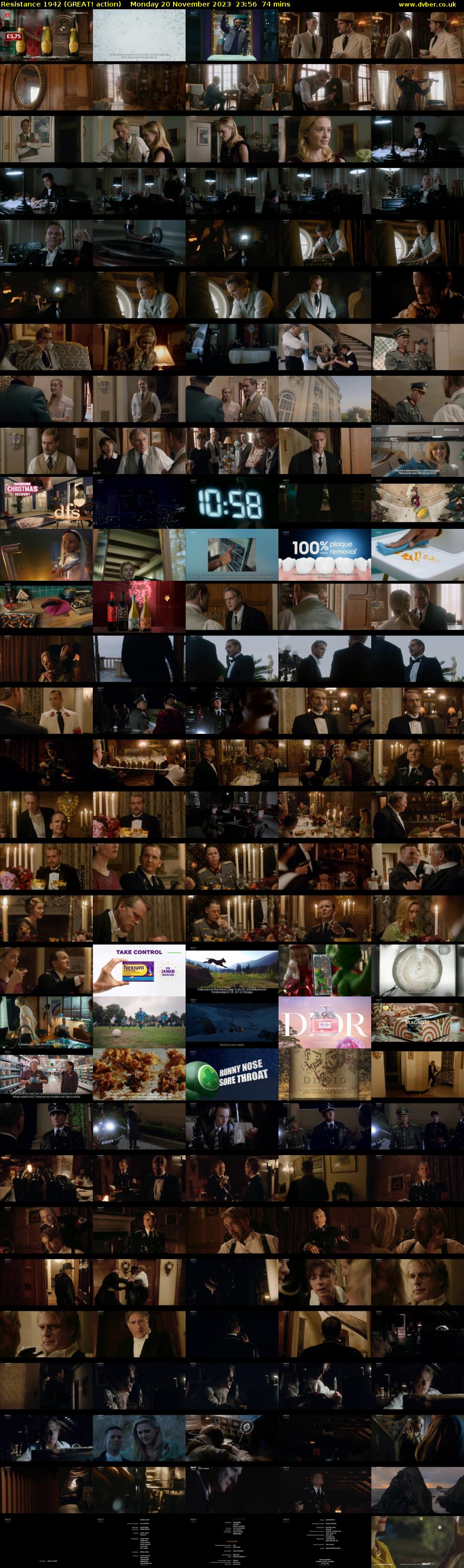 Resistance 1942 (GREAT! action) Monday 20 November 2023 23:56 - 01:10