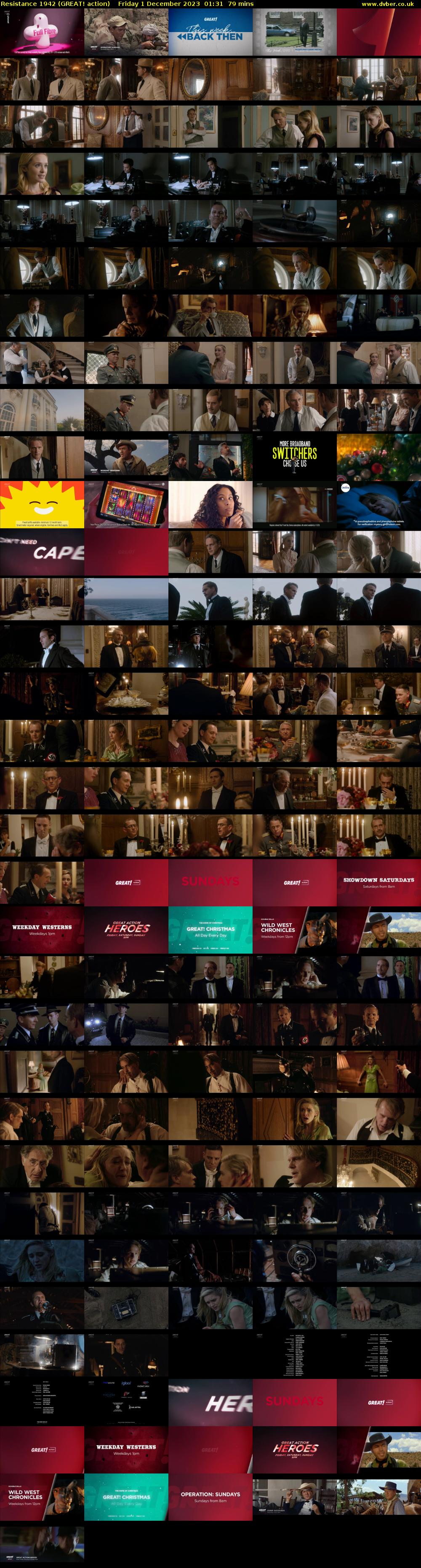 Resistance 1942 (GREAT! action) Friday 1 December 2023 01:31 - 02:50
