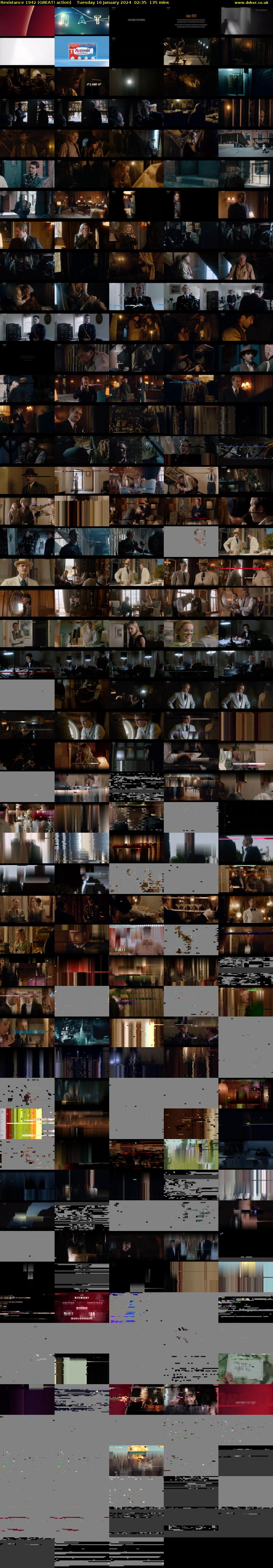 Resistance 1942 (GREAT! action) Tuesday 16 January 2024 02:35 - 04:50