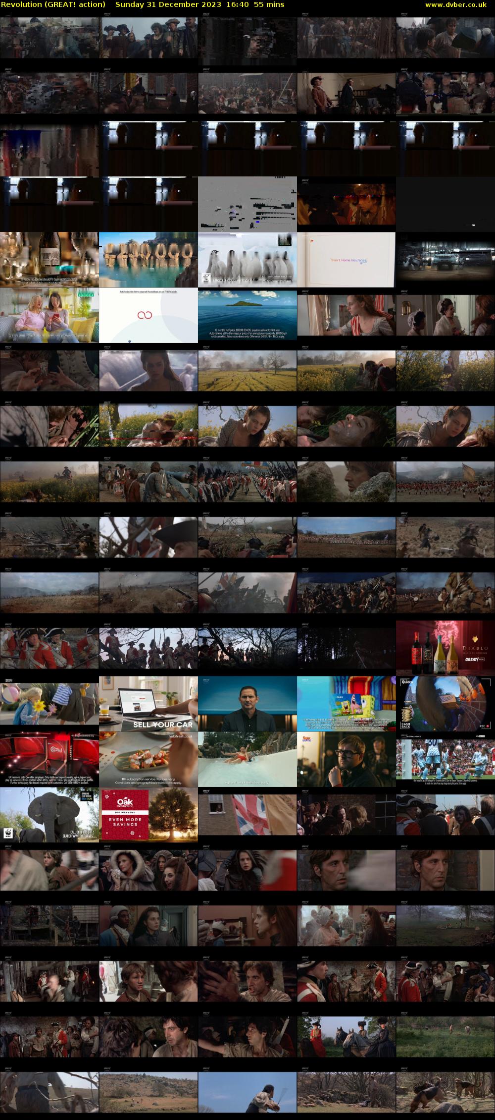 Revolution (GREAT! action) Sunday 31 December 2023 16:40 - 17:35