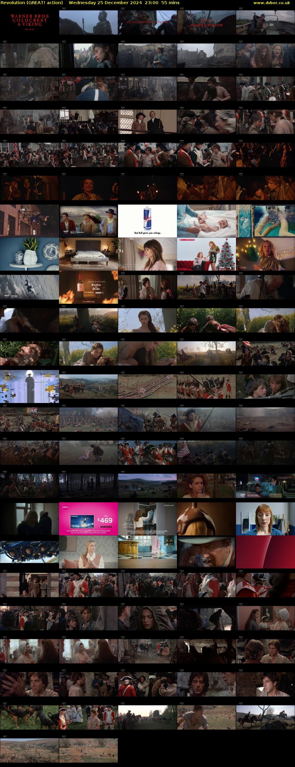 Revolution (GREAT! action) Wednesday 25 December 2024 23:00 - 23:55