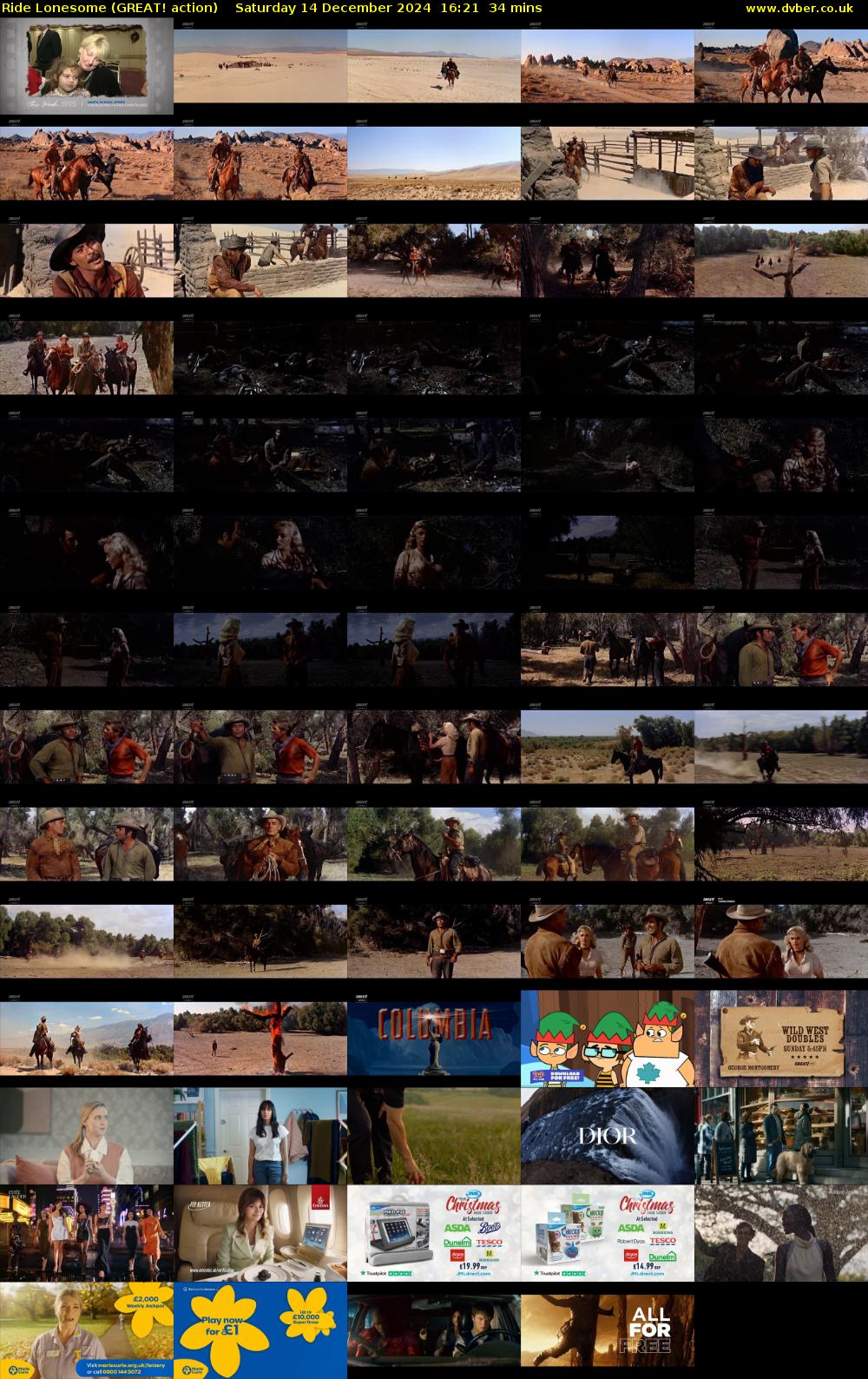 Ride Lonesome (GREAT! action) Saturday 14 December 2024 16:21 - 16:55