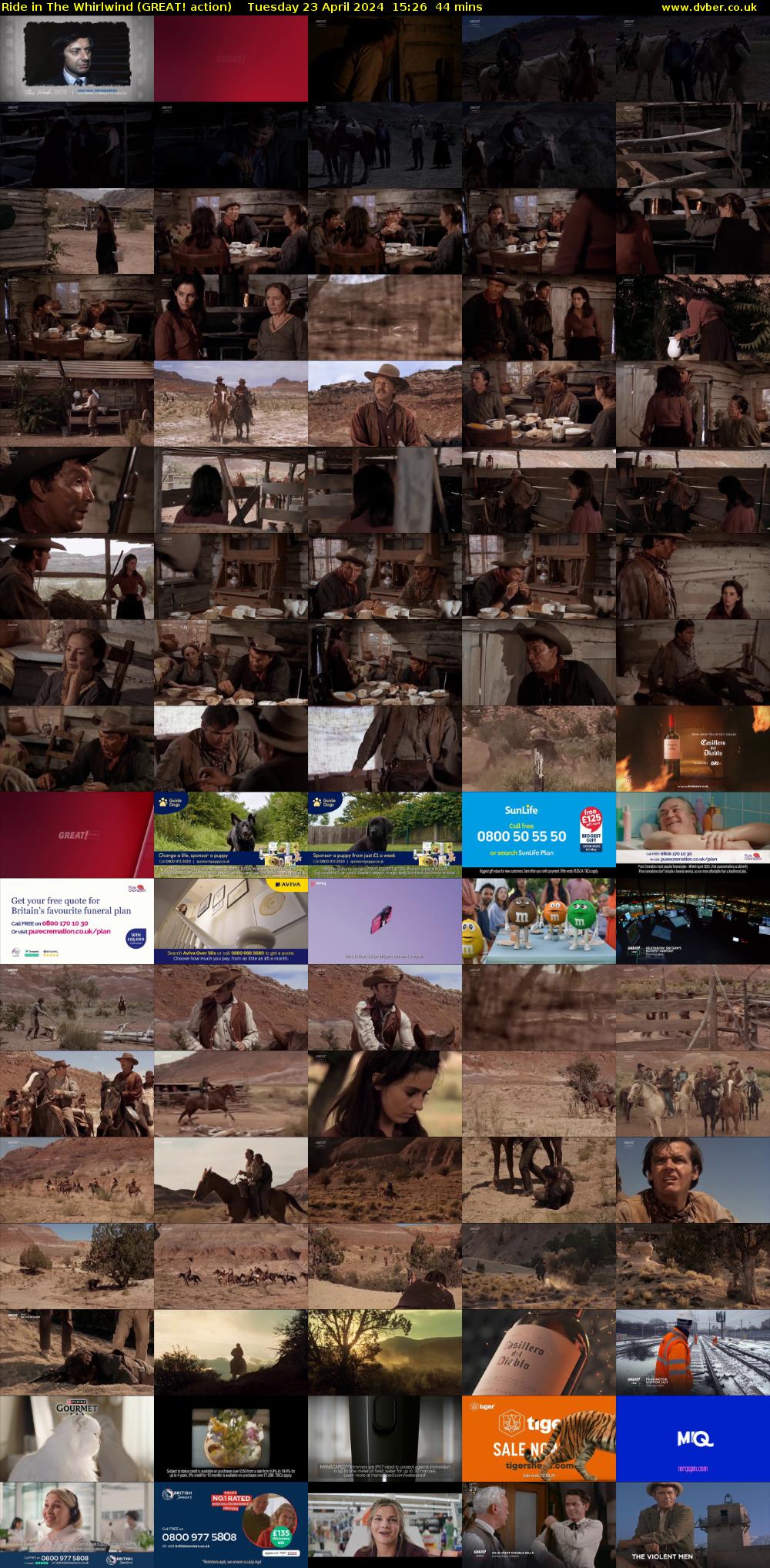 Ride in The Whirlwind (GREAT! action) Tuesday 23 April 2024 15:26 - 16:10