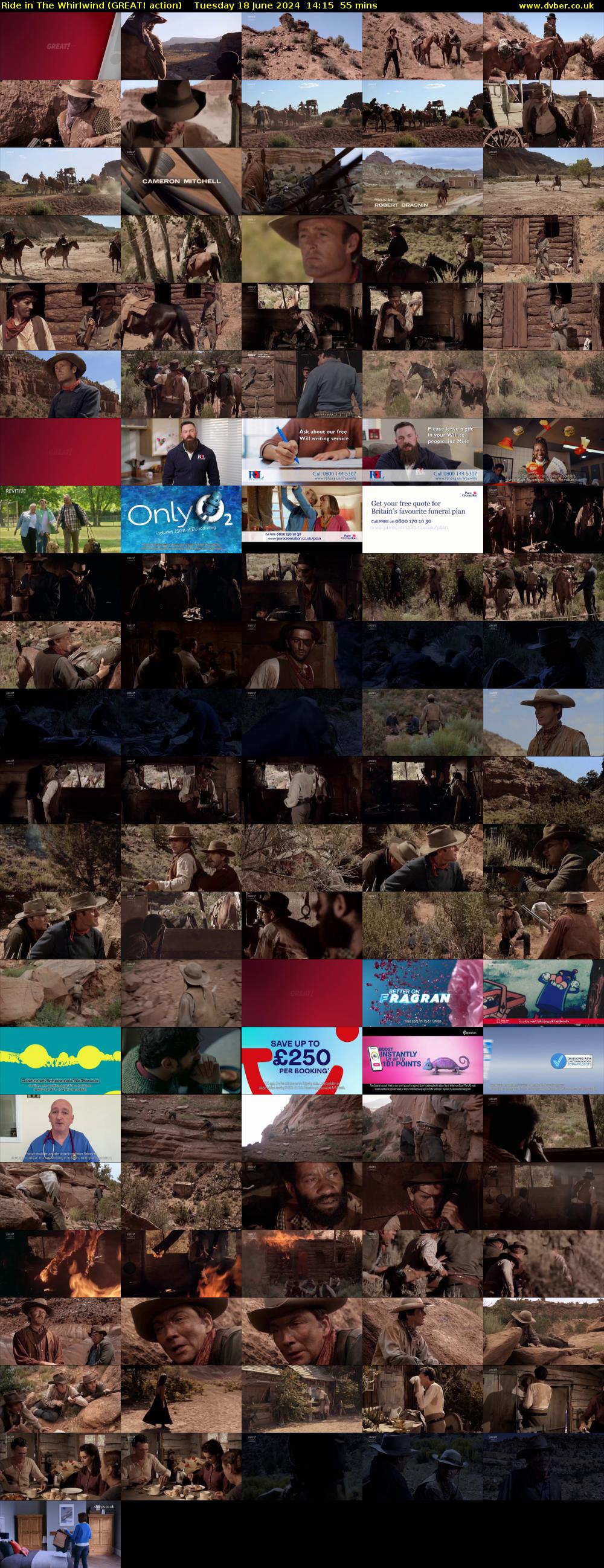 Ride in The Whirlwind (GREAT! action) Tuesday 18 June 2024 14:15 - 15:10