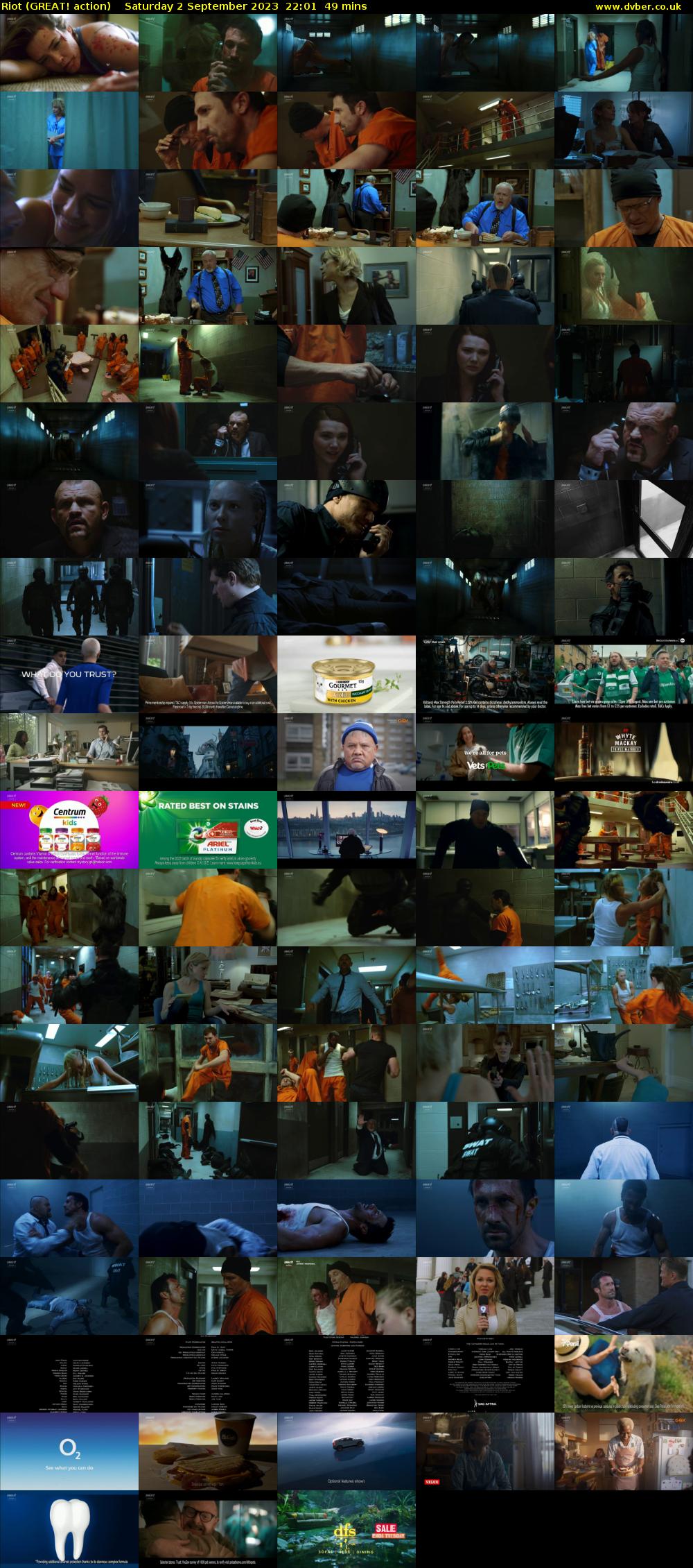 Riot (GREAT! action) Saturday 2 September 2023 22:01 - 22:50