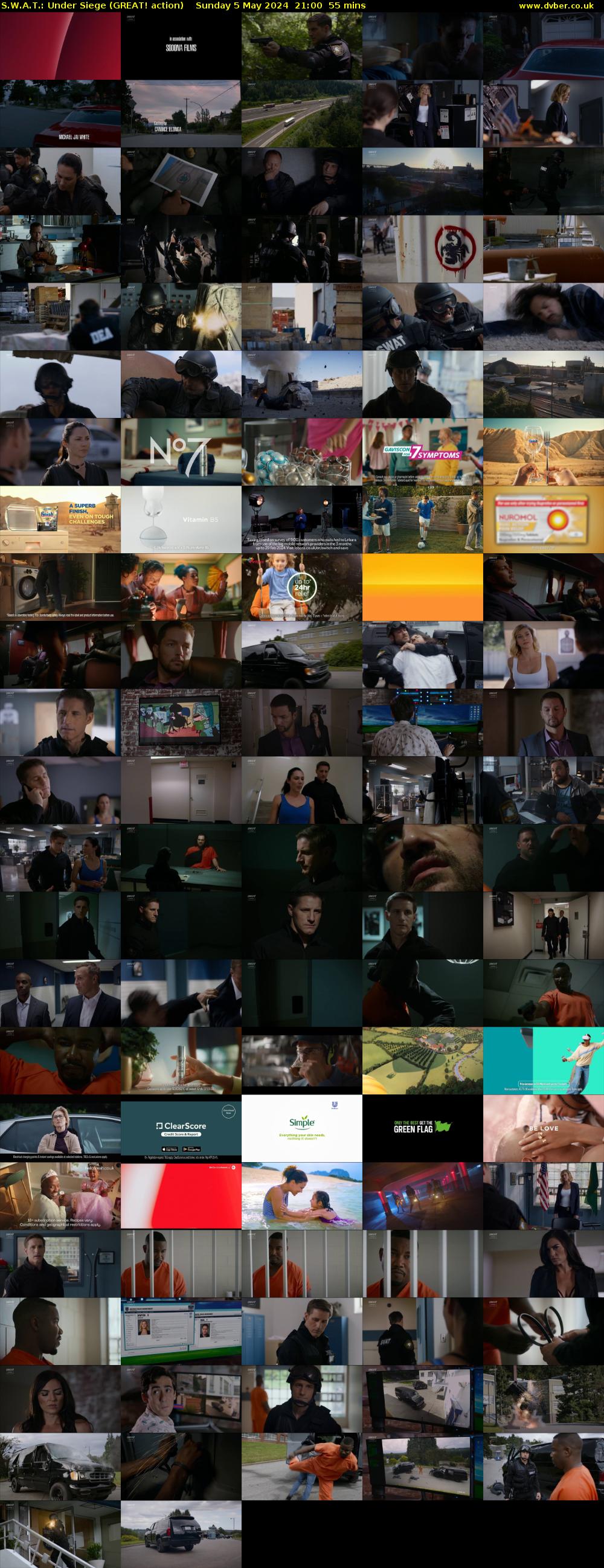 S.W.A.T.: Under Siege (GREAT! action) Sunday 5 May 2024 21:00 - 21:55