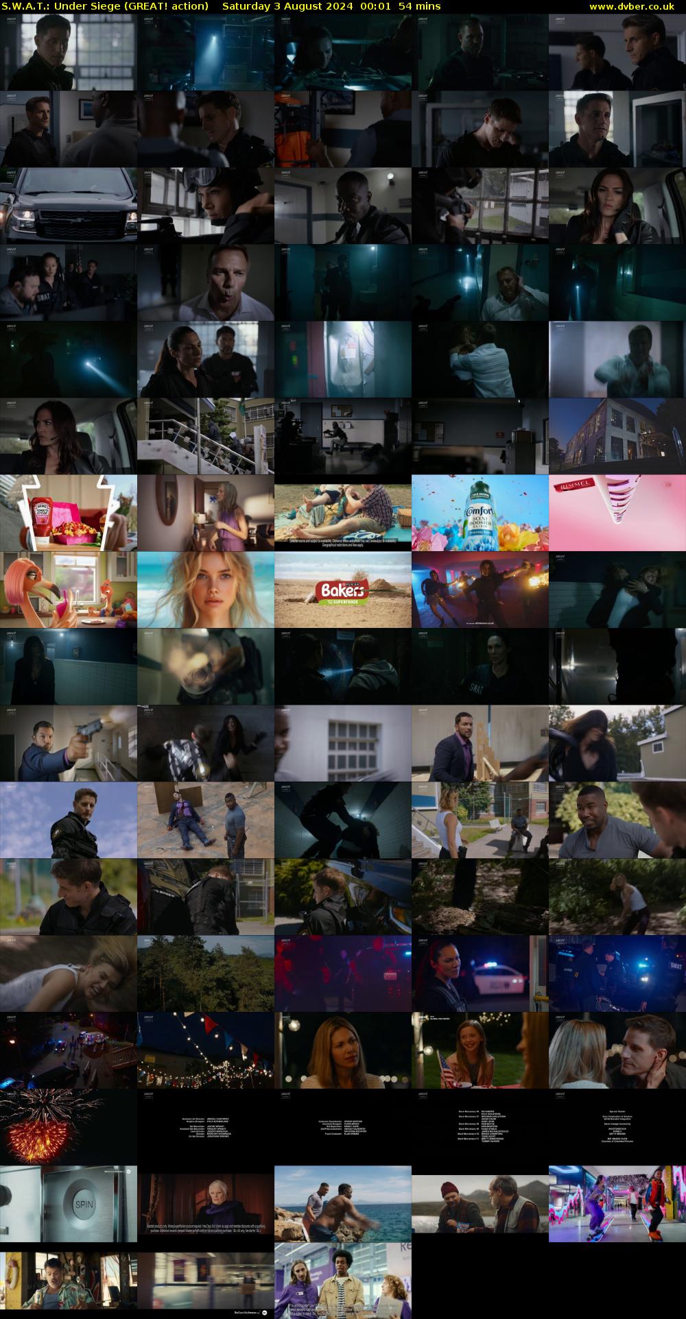 S.W.A.T.: Under Siege (GREAT! action) Saturday 3 August 2024 00:01 - 00:55