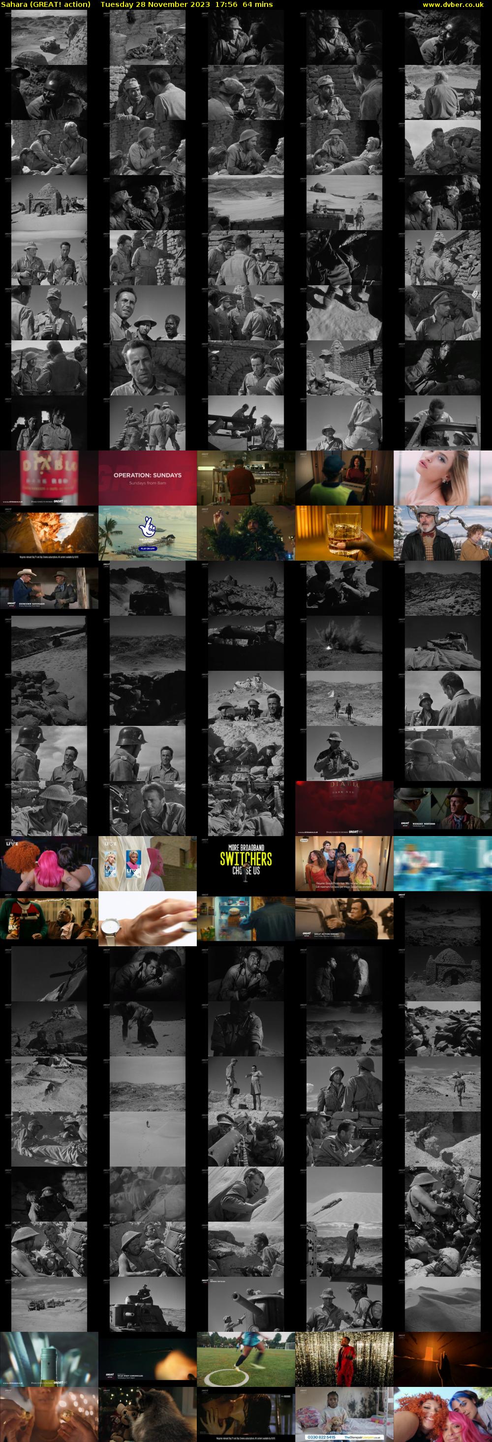 Sahara (GREAT! action) Tuesday 28 November 2023 17:56 - 19:00