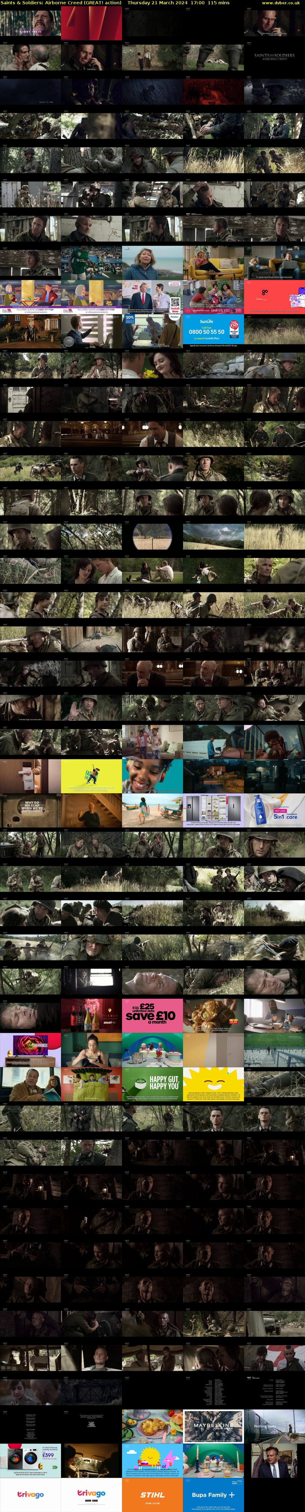 Saints & Soldiers: Airborne Creed (GREAT! action) Thursday 21 March 2024 17:00 - 18:55