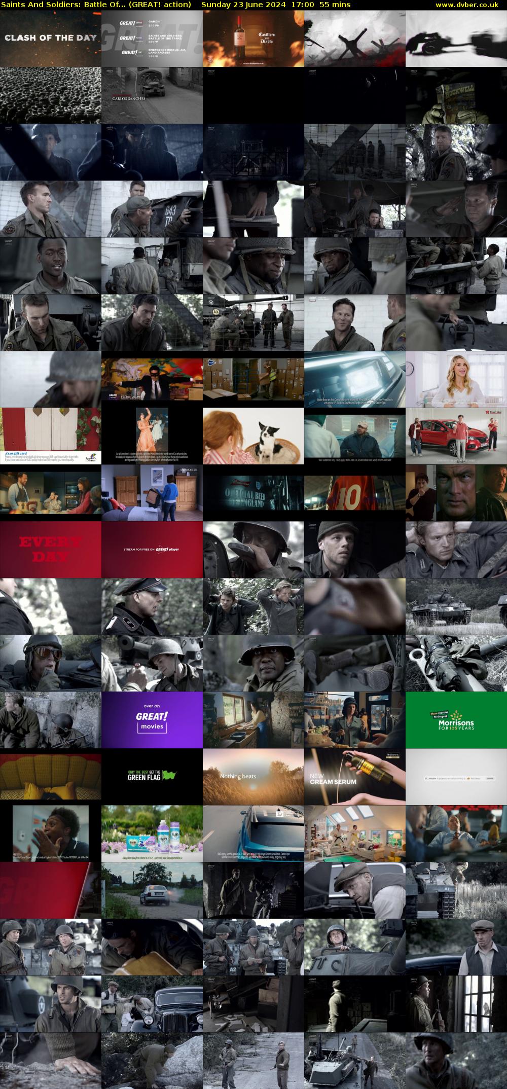 Saints And Soldiers: Battle Of... (GREAT! action) Sunday 23 June 2024 17:00 - 17:55